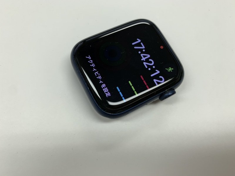 JE583 Apple Watch Series 6 44mm GPSモデル ブルー アルミ A2292