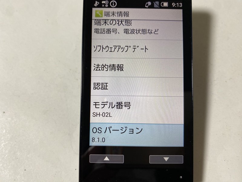 IE702 docomo SH-02L 8GB ブラック_画像3