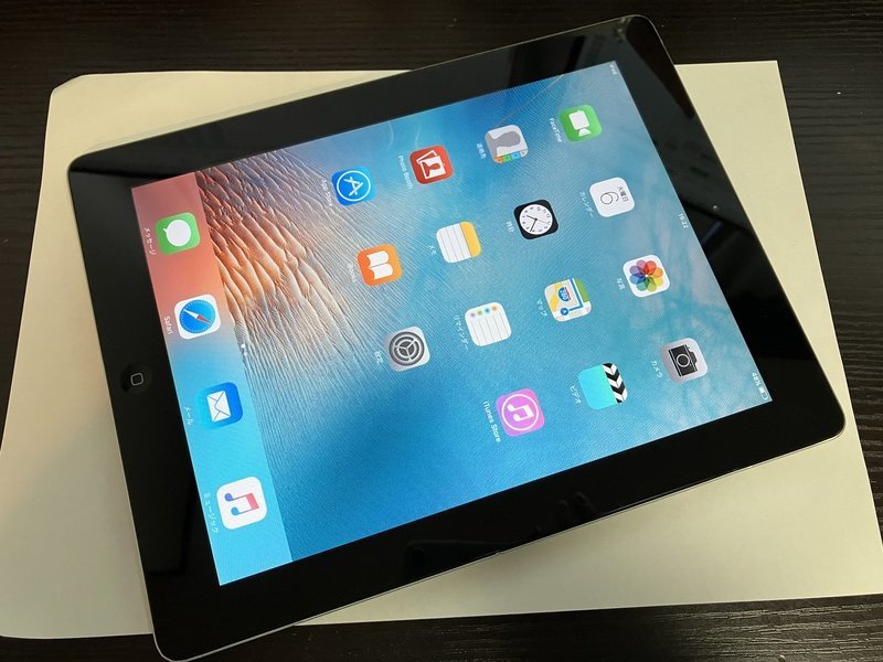 FJ409 iPad 第2世代 Wi-Fiモデル A1430 ブラック 16GB_画像1