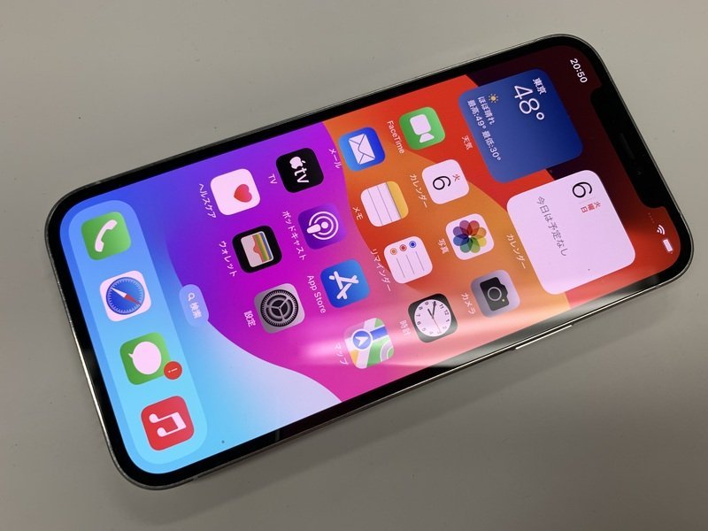 JE642 SIMフリー iPhone12Pro シルバー 128GB