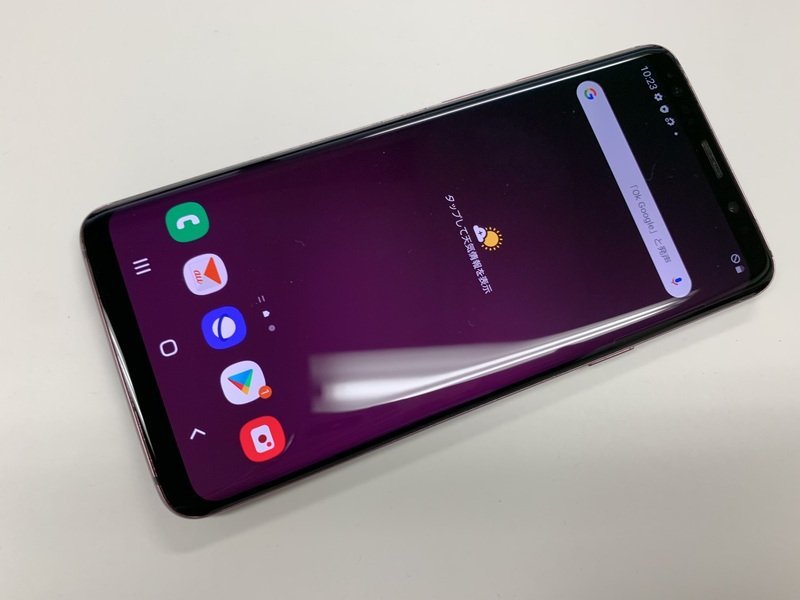 JF485 au Galaxy S9 SCV38 判定○ ジャンク