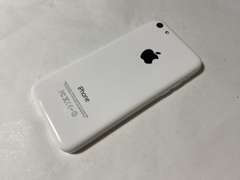 IF729 SoftBank iPhone5c 16GB ホワイト ジャンク ロックOFF_画像2