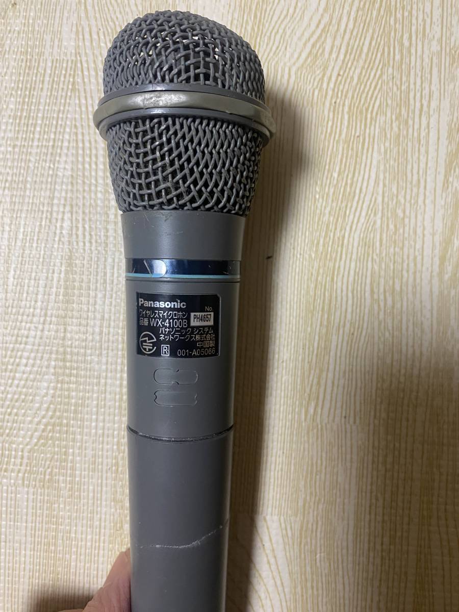 ＷＸ-4100Ｂ　パナソニック　ワイヤレスマイクＰＨ4657　新スプリアス対応　中古　全CH検品済お値引き_画像3