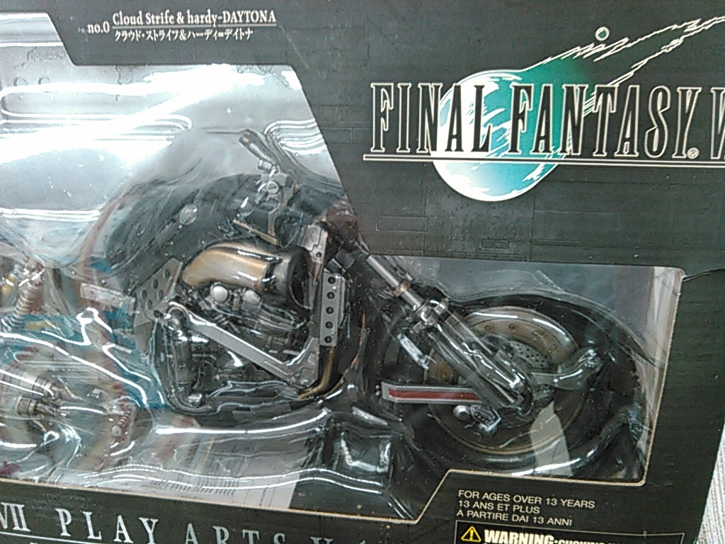 Hd9655-101♪【100】ファイナルファンタジーVII PLAY ARTS Vol.1 no.0 クラウド・ストライフ&ハーディ＝デイトナ 欠品あり_画像3