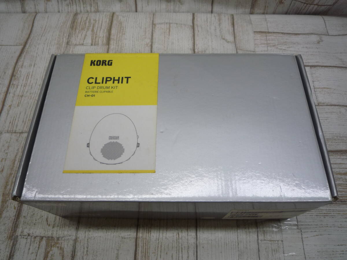 楽U50-150♪【80】KORG CLIPHIT CH-01 クリップヒット クリップドラムキット_画像1