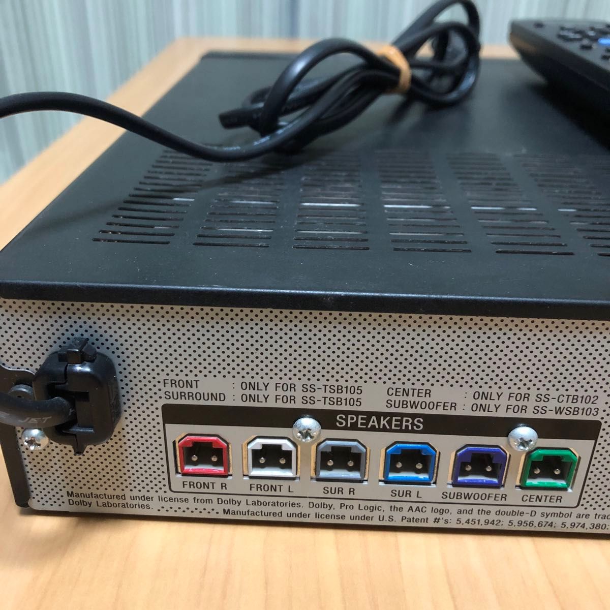 SONY STR-KS380 ホームシアター用アンプ HDMI入力リモコン付き SONY STR-KS380 ホームシアター用アンプ HDMI入力リモコン付き