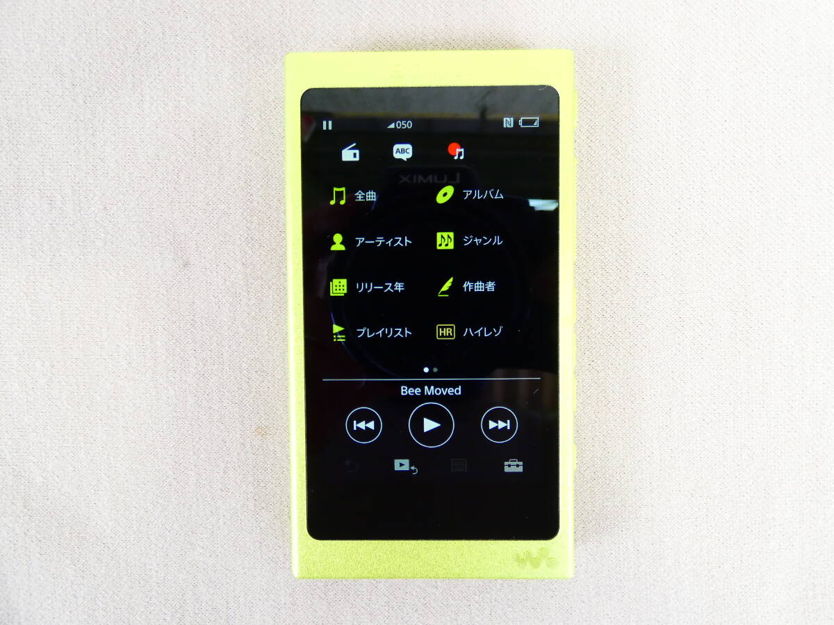 SONY ソニー WALKMAN ウォークマン NW-A35 Bluetooth ハイレゾ 16GB/microSD 8GB 音響機器 オーディオ @送料520円 (2)_画像2