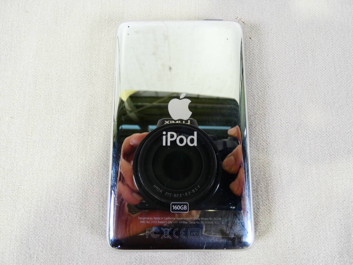 Apple アップル iPod classic 160GB MC297J/A 音響機器 オーディオ @送料520円 _画像7