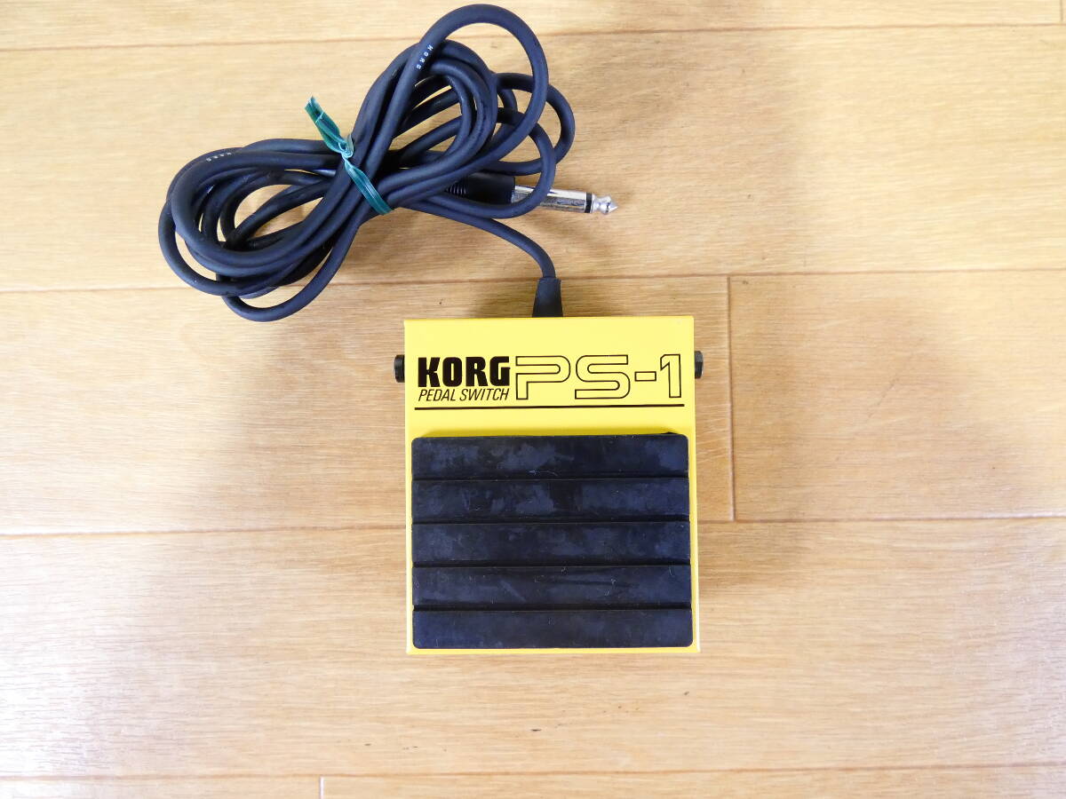 【USED!KORG ペダルスイッチ PS-1★コルグ/フットスイッチ/動作未確認 ※ジャンク品＠送料520円（2）】の画像1