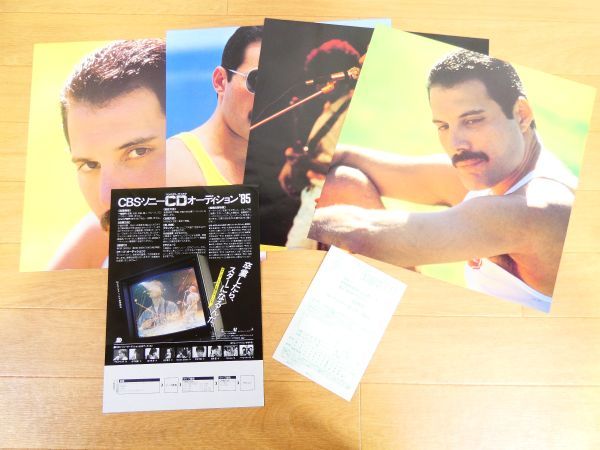 S) Freddie Mercury フレディ・マーキュリー「 Mr.Bad Guy 」 LPレコード 帯付き 28AP 3030 @80 (R-1)_画像3
