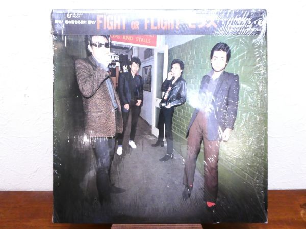 S) THE MODS ザ・モッズ「 FIGHT OR FLIGHT 」 LPレコード 帯付き 28・3H・37 @80 (C-13)_画像1