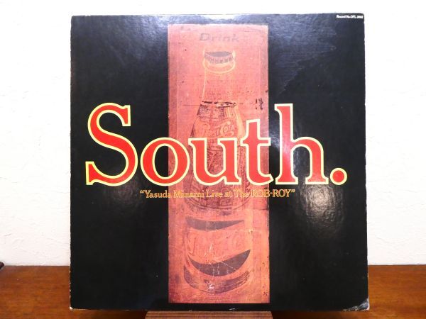 S) 安田南 Yasuda Minami 「 SOUTH サウス 」 LPレコード CFL-3002 ※山本剛 @80 (F-39)_画像1
