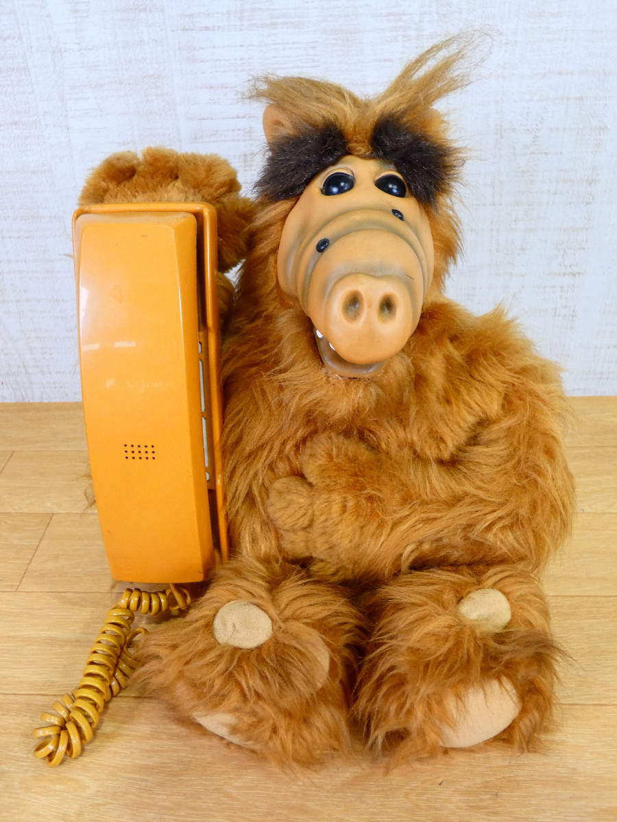 希少！ 80s THE ALF PHONE ザ ・ アルフ ・ フォン ヴィンテージ 電話機 ※動作未確認 ＠100(2)_画像1