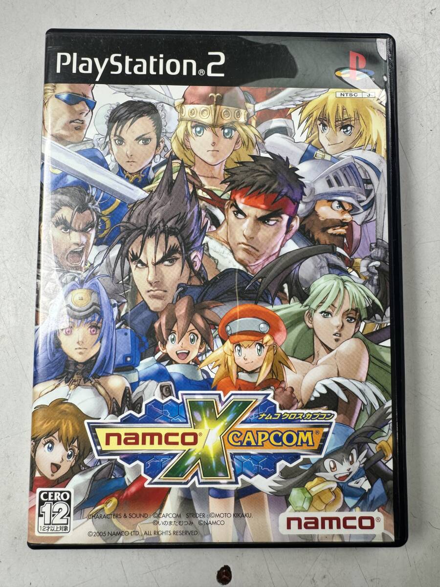 ♪【中古】PlayStation 2 ソフト namco x CAPCOM プレイステーション2 ナムコ クロス カプコン PS2 プレステ2 動作未確認 @送料370円(2)_画像1