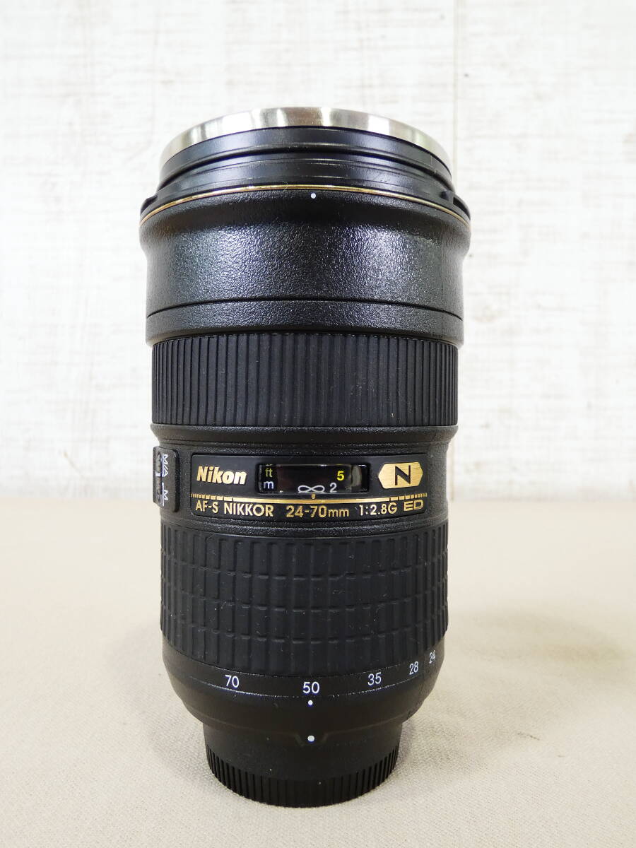 S）Nikon NIKKOR LENS ニッコール レンズ型 タンブラー AF-S NIKKOR 24-70mm ブラック ニコン カメラ マイボトル＠60(2)_画像2