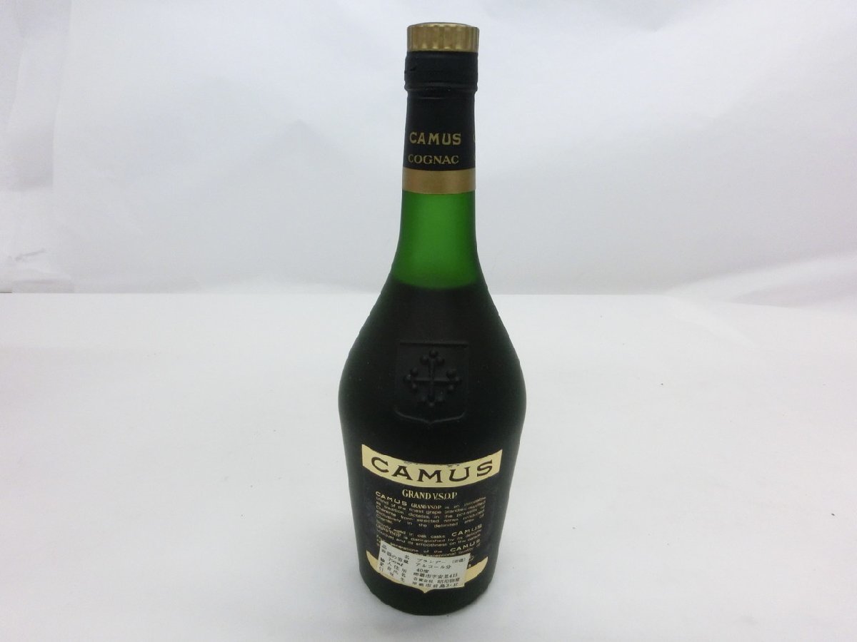 【WX-0076】未開栓 CAMUS GRAND VSOP カミュ グランドVSOP グランマルキ 700ml 40％ 特級 従価 ブランデー 古酒【千円市場】_画像4