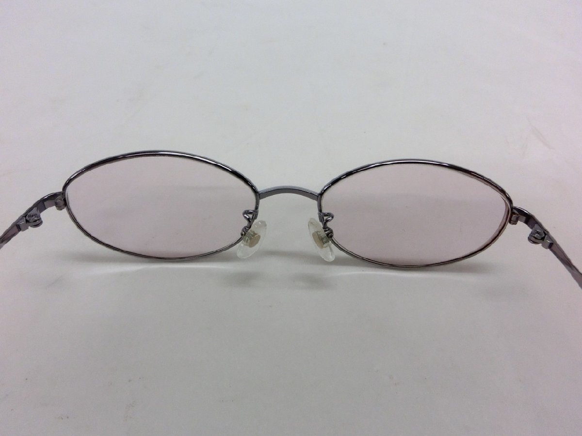 【HW-8033】恵那眼鏡 ENALLOID エナロイド メガネ 眼鏡 アイウェア 53□19-142 SALUS サルース 老眼鏡 3点セットまとめ 現状品【千円市場】_画像5