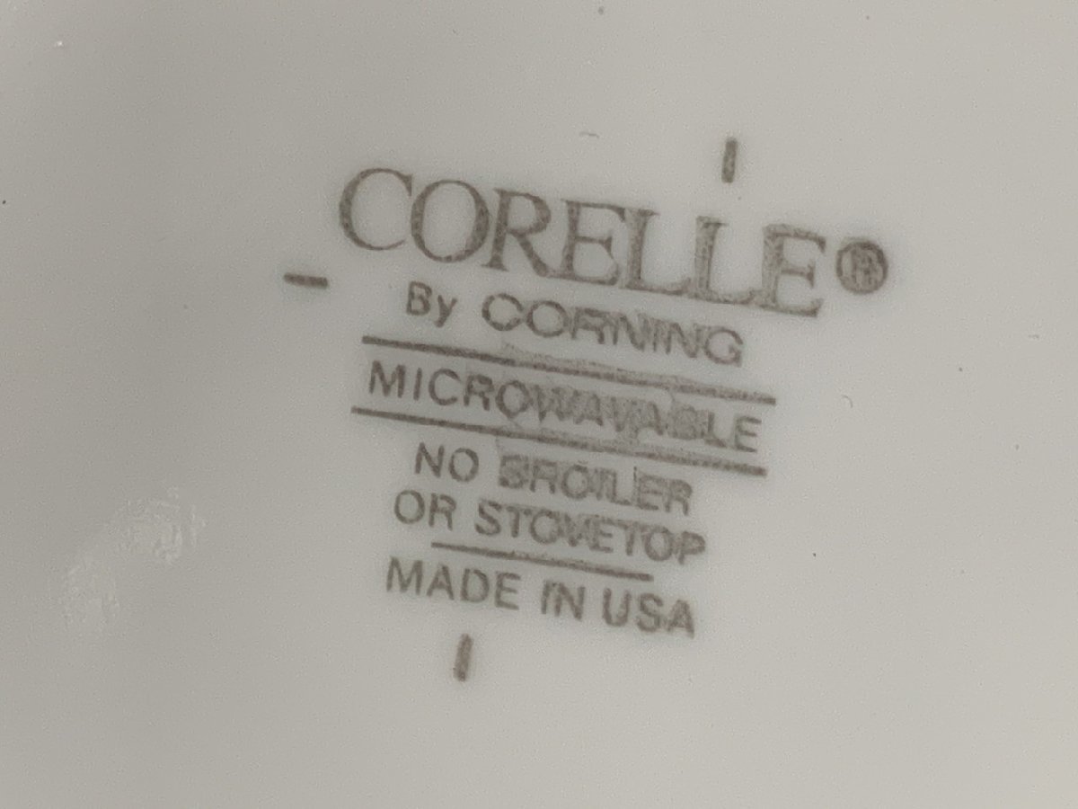 【O-6241】CORELLE コレール ボウル 2点 マグカップ 2点 スプーン 2点 スープ セット スヌーピー バスケット付 ピクニック【千円市場】_画像7