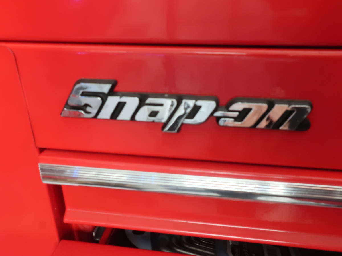 スナップオン Snap on ロゴ 立体ステッカー 12cm クロームシルバー_画像1