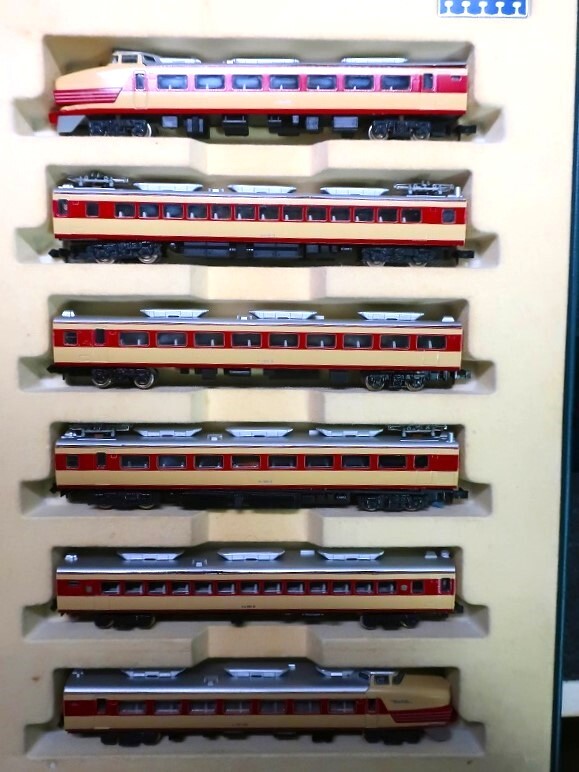 Nゲージ 鉄道模型 KATO #412 181系 特急編成 あずさ 6両セット オリジナルケース入り