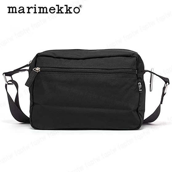 【新品・送料無料】マリメッコ ショルダーバッグ 047241 999 ブラック 黒 Marimekko MY THINGS マイシングス ユニセックス 即決_画像2