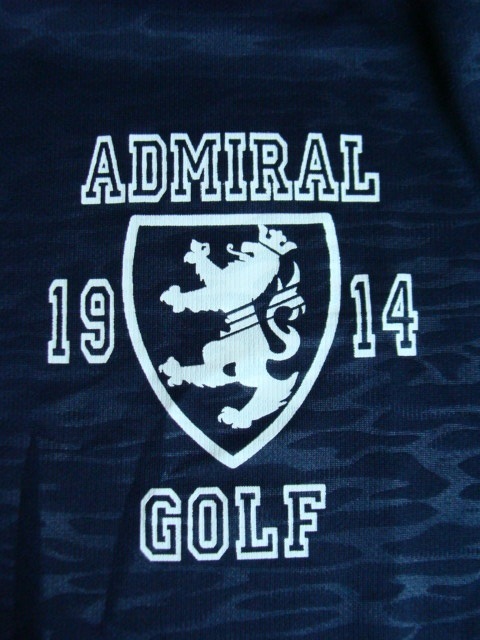 Admiral Golf アドミラルゴルフ レディース 長袖ハイメックシャツ ネイビー (LL)【糸ツレあり】_画像5