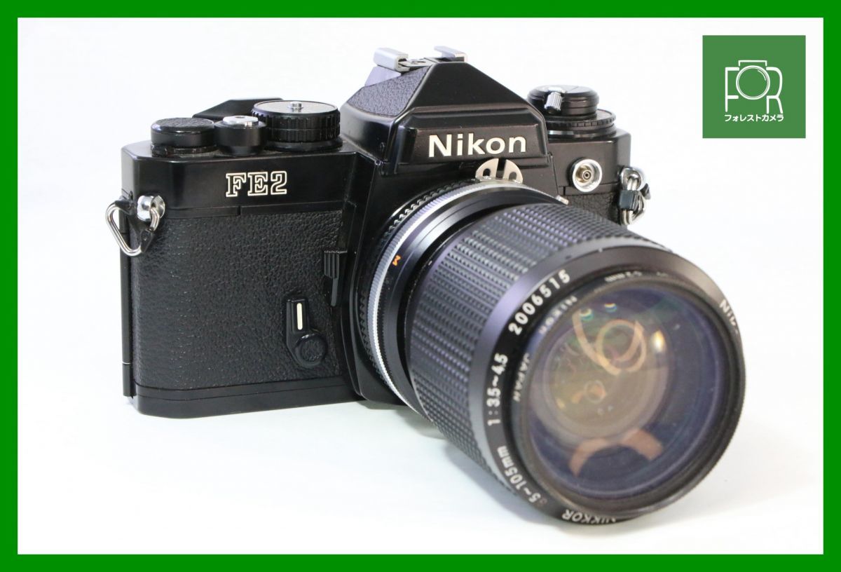 【同梱歓迎】ジャンク■Nikon FE2/ Nikon Ai-s NIKKOR 35-105mm F3.5-4.5 ■J51