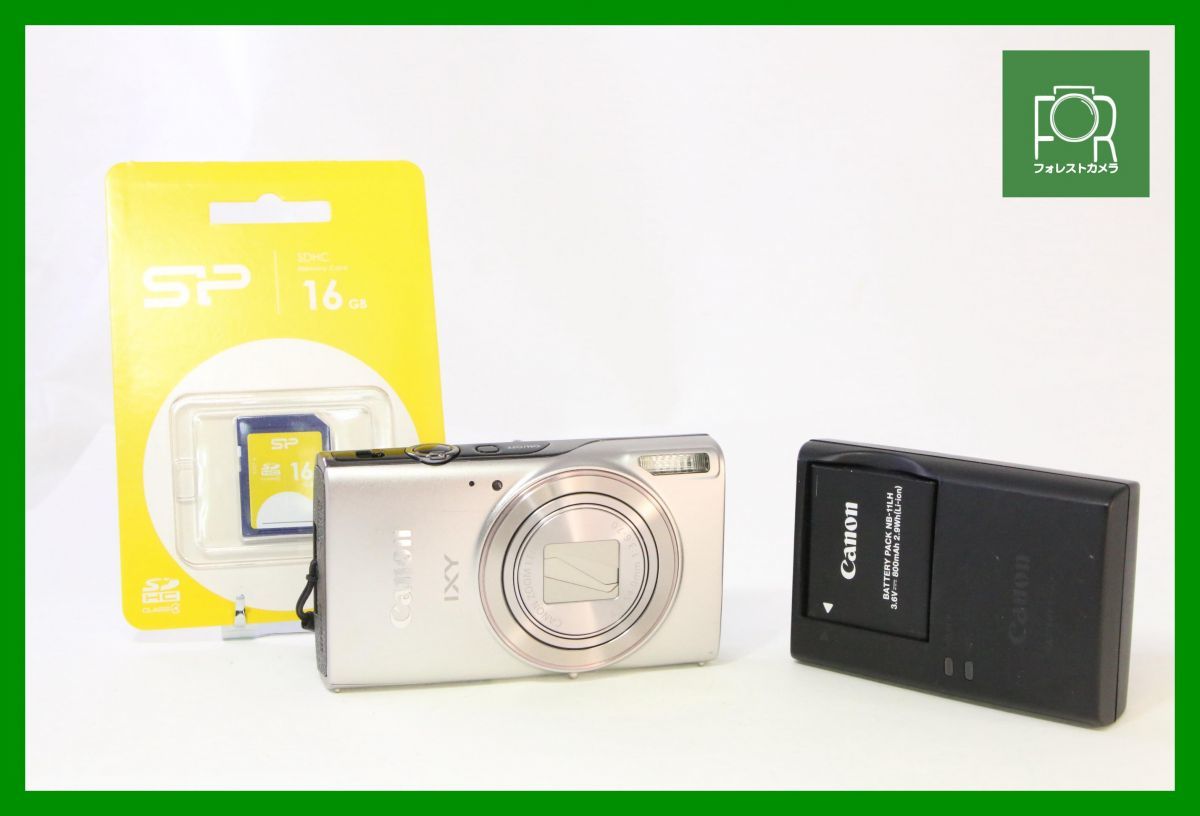 【同梱歓迎】到着後即使える■実用■Canon IXY 650■バッテリー・チャージャー・16GB SDカード付き■12797