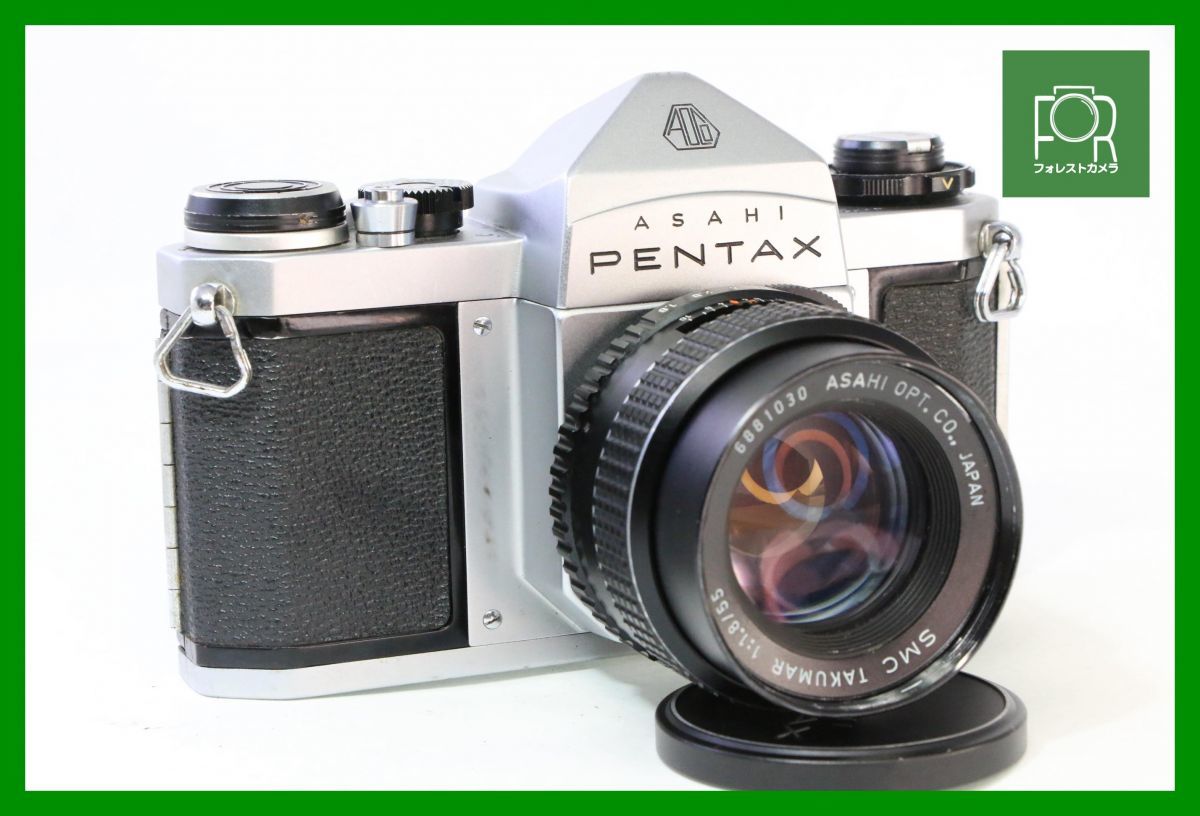 【同梱歓迎】実用■ペンタックス PENTAX SV+SMC TAKUMAR 55mm F1.8 M42■YYY304