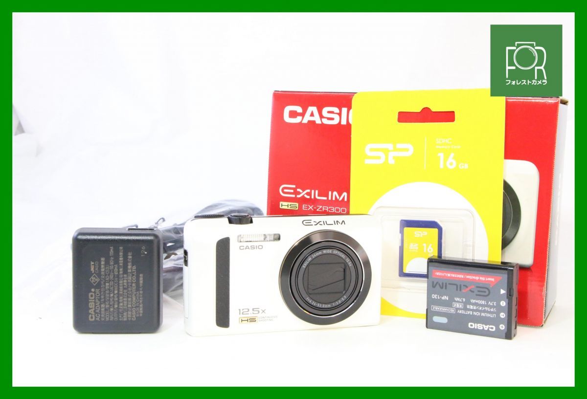 新品級□到着後即使える□カシオ CASIO EXILIM EX-ZR300 新品級□到着後即使える□カシオ CASIO EXILIM EX-ZR300