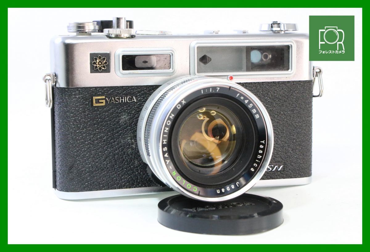 【同梱歓迎】実用■ヤシカ YASHICA ELECTRO 35 GSN■■シャッター変速確認・露出計感動■AB336_画像1