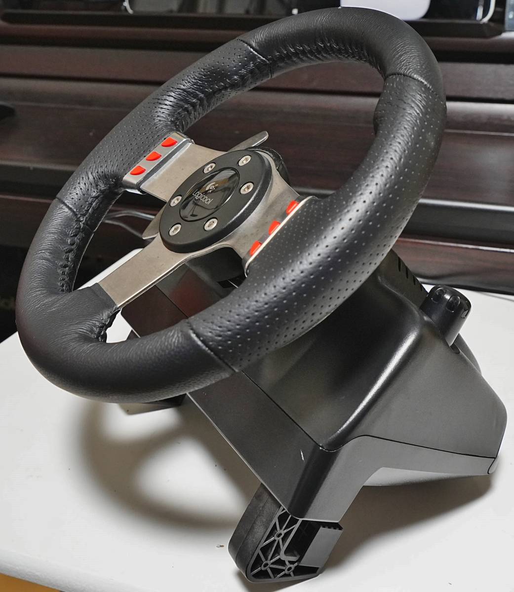 ロジクール Logicool G27 Racing Wheel 動作確認済 Logitech ロジテック_画像4