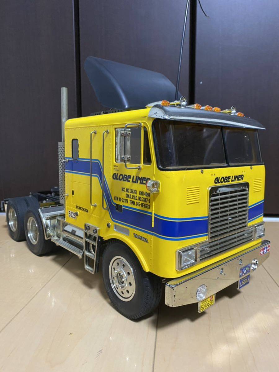 Yahoo!オークション - タミヤ グローブライナー 1/14 RC Yahoo!オークション - タミヤ グローブライナー 1/14 RC