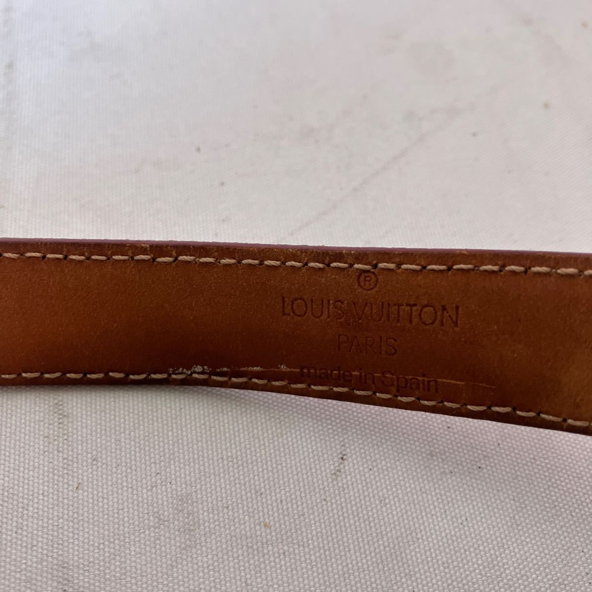 □【500円スタート】LOUIS VUITTON ルイ・ヴィトン チェリーブロッサム ベルト レディース ベルト ローズ M9273W 80/32_画像4