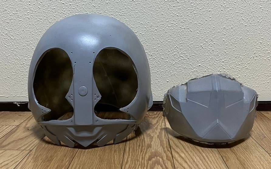 複眼パーツのみ Fアトラク マスク Yahoo!オークション - 1/1マスク アトラク 未完成 レプリカ