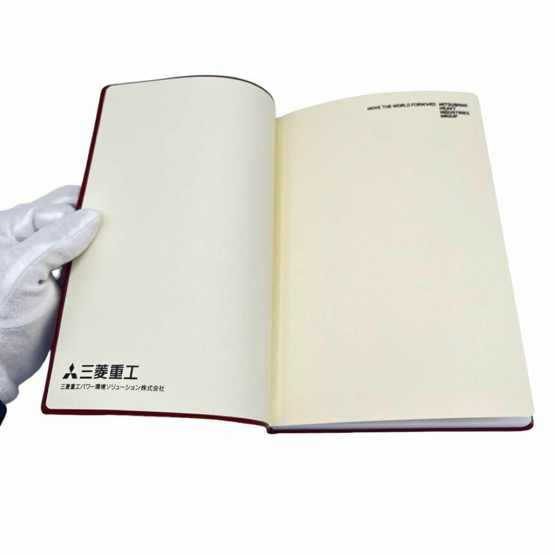 【新品】　A5　MITSUBISHI　三菱　手帳　2024　非売品　メモ帳　限定　茶　スケジュール帳