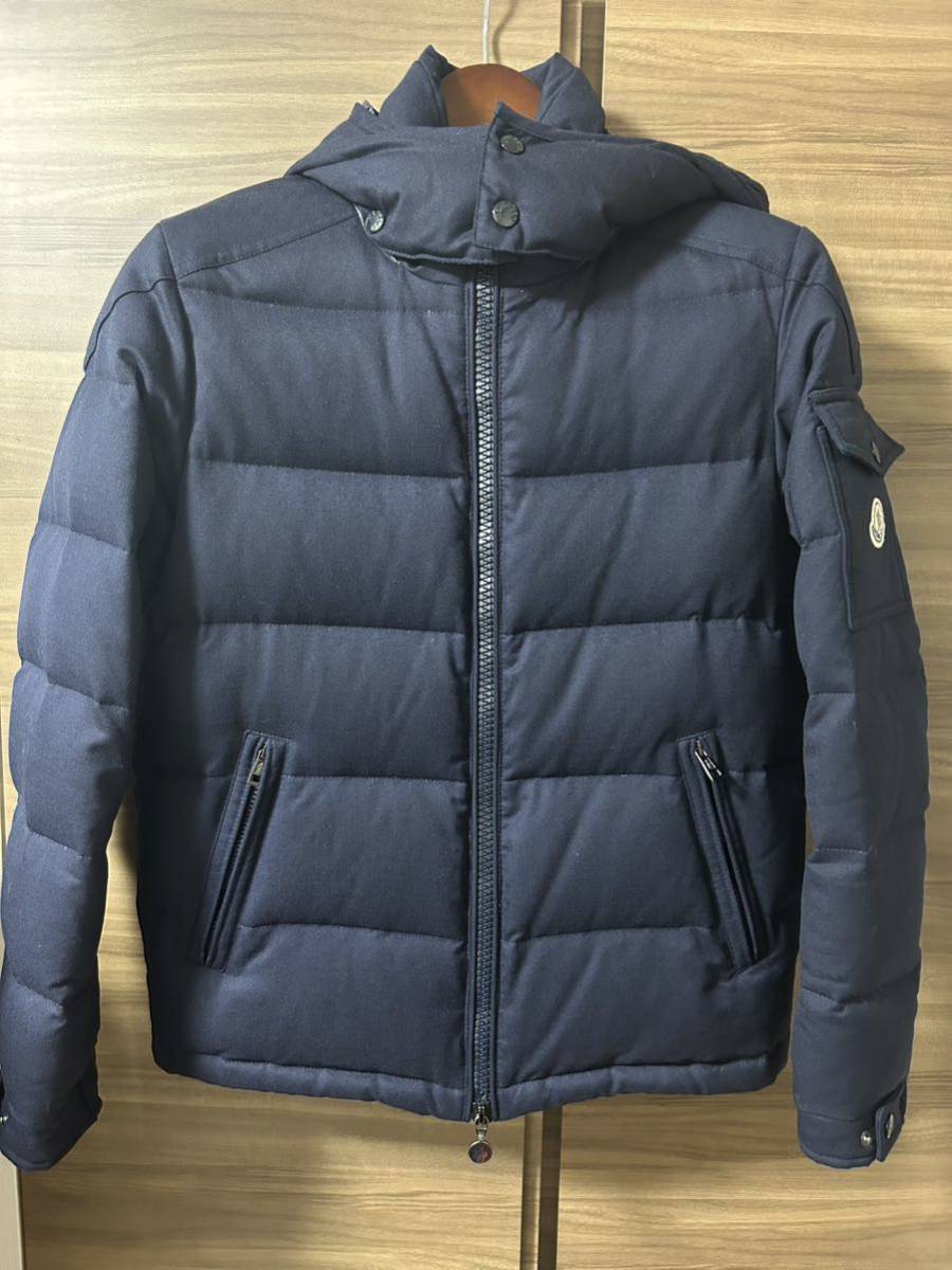 美品！大人気のMONCLER MONTGENEVRE モンクレール モンジュネーブル ダウン ネイビー サイズ：1