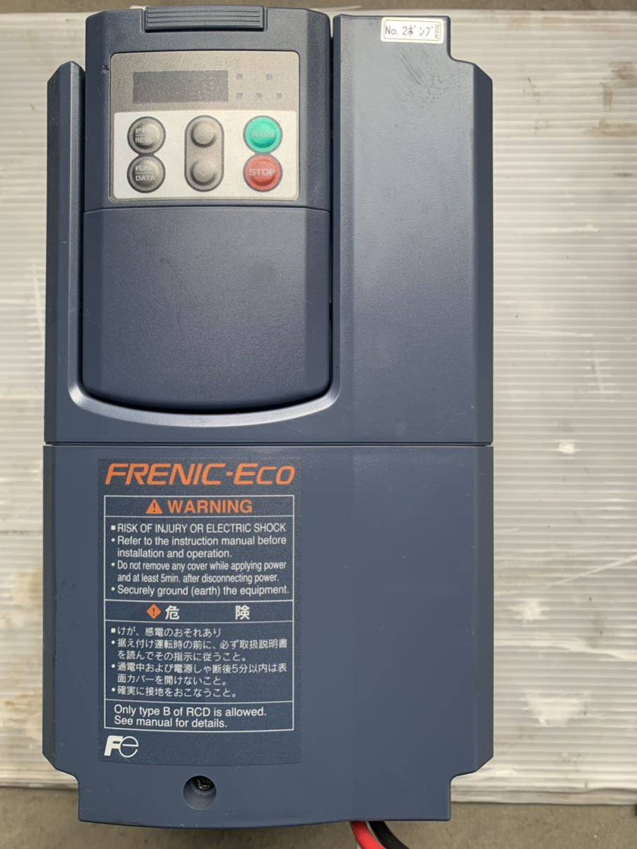 ff291 富士電機インバーター FRN5.5F1S-2EP1 中古現状品_画像1