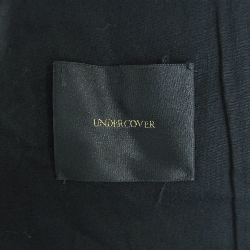 UNDERCOVER アンダーカバー 17SS UCS4303 4ポケット チェスター コート コットン ナイロン 中国製 ブラック系 2【中古】_画像4