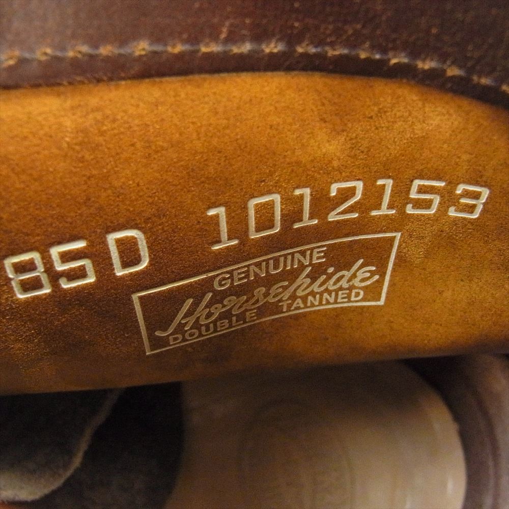 TOY'S McCOY トイズマッコイ MA5001-050-085D BAYFIELD BOOTS OILD BRN HORSEHIDE ベイフィールド ホースハイド ブーツ 8.5D【中古】_画像7