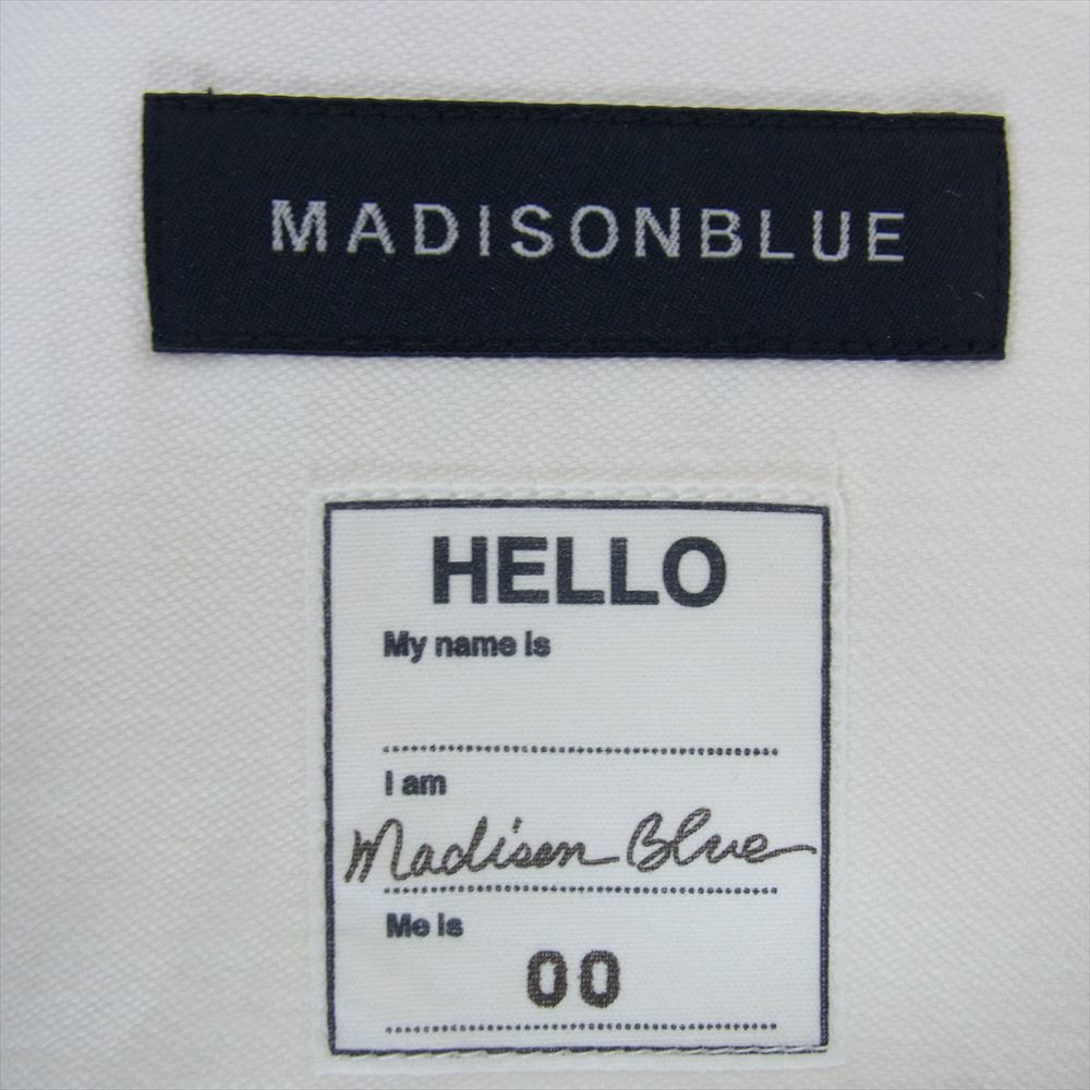 MADISON BLUE マディソンブルー MB999-1103 MILITARY JACKET LBS ミリタリー ジャケット ホワイト系 XS【極上美品】【中古】_画像4