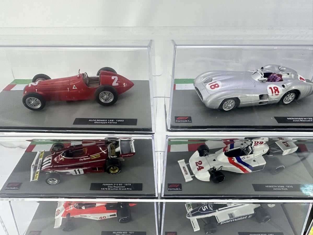 デアゴスティーニ 1/43 F-1 コレクション 20台セット ケース付き 　中古品_画像3