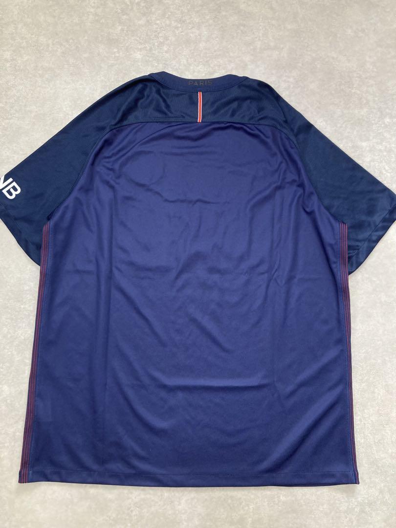 希少 NIKE 16/17パリサンジェルマン ホーム XL 776929-410 半袖 レプリカユニフォーム ジャージ PSG_画像5