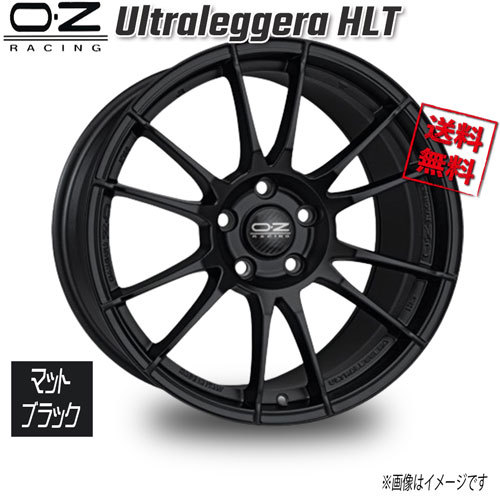 OZレーシング OZ Ultraleggera HLT マットブラック 19インチ 5H112 8J+45 1本 75 業販4本購入で送料無料_画像1