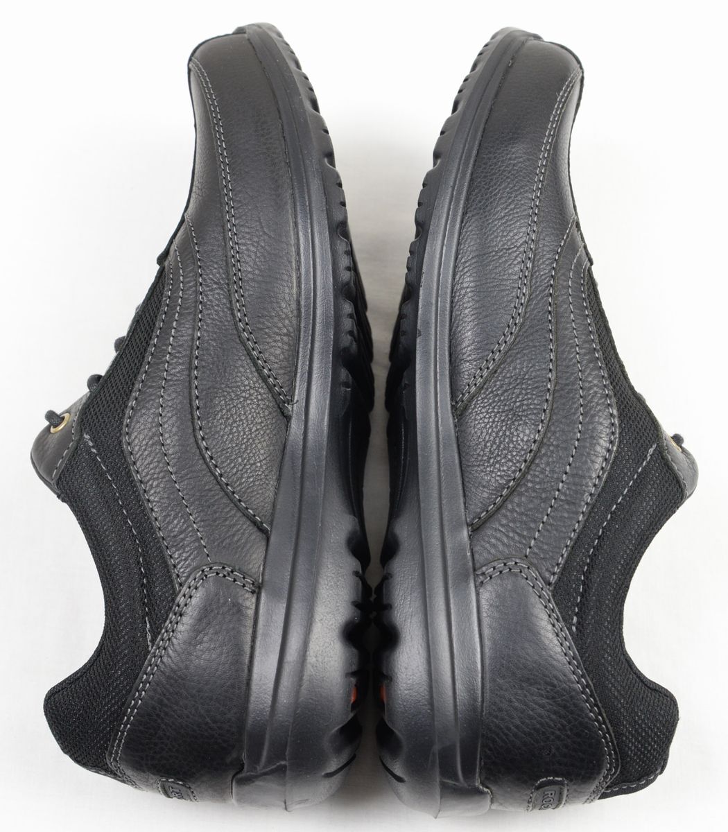 *ROCKPORT lock port walking shoes (A11365, black,US8.0W(26.0)) new goods 