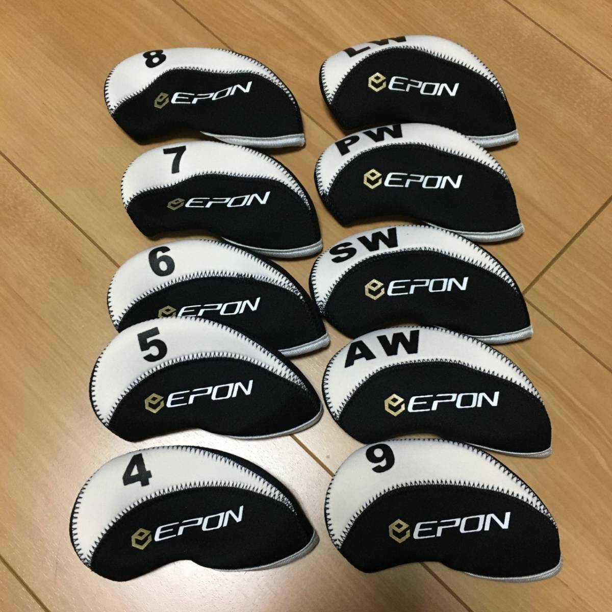 新品★EPON★エポン アイアンカバー １０個セット　ホワイト_画像3