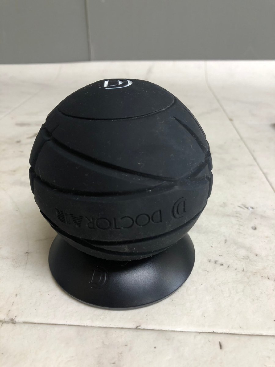 YI020340 ドクターエアー/ 3Dコンディショニングボール スマート CB-04BK ブラック/黒 ストレッチ マッサージ 直接引き取り歓迎_画像2