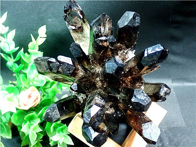 AAA級【魔除け】◆天然モリオン(黒水晶）178C6-100C33Z_画像6