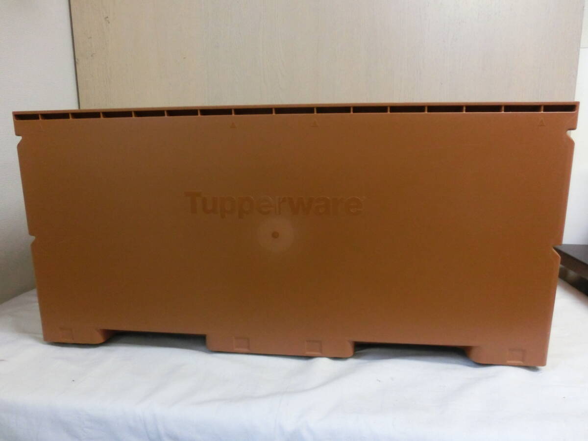 ★中古★②Tupperware タッパーウェア ワイドチェスト 2段引出し 衣装ケース 整理 収納_画像10