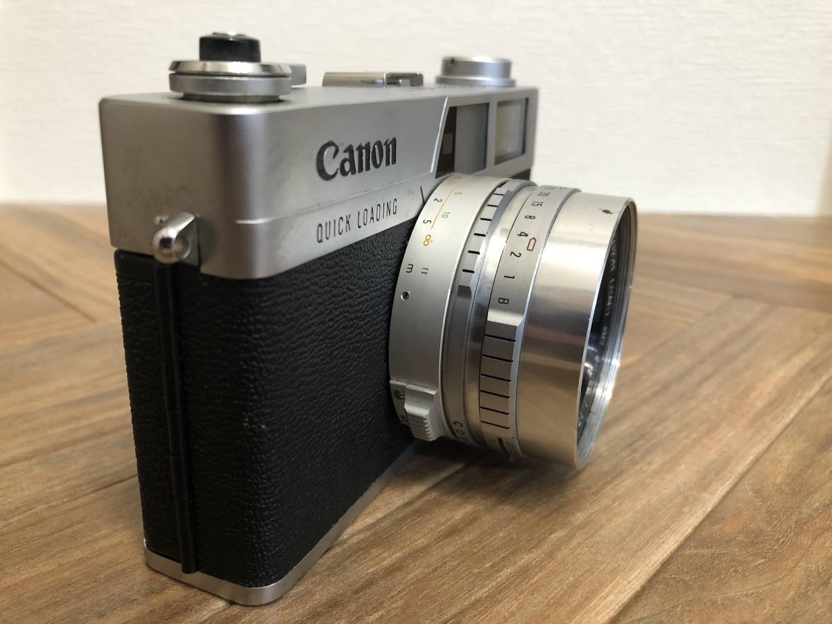 Canon キャノン Canonet QL17 フィルムカメラ CANON LENS SE 45mm 1:1.7_画像5